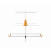 TELEVES Yagi V BIII Antena VHF, 5 elementos, 174-230 MHz, 7,5 dBi, conector F, exterior, negra