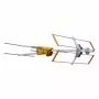 TELEVES Yagi V BIII Antena VHF, 5 elementos, 174-230 MHz, 7,5 dBi, conector F, exterior, negra