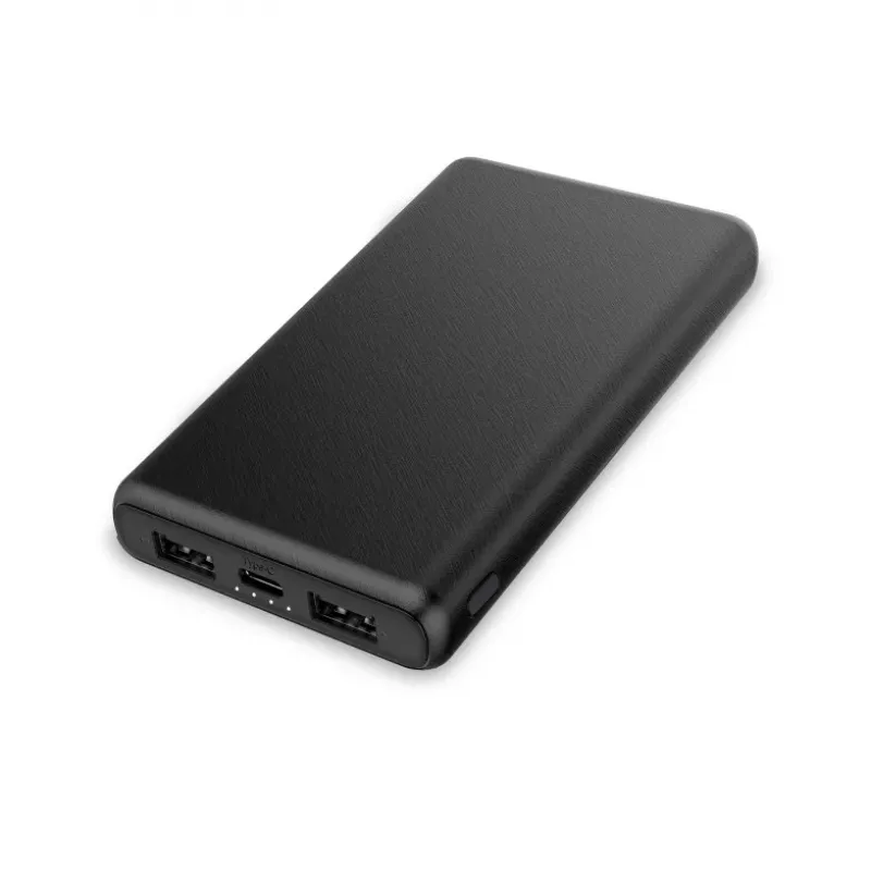 Contact Powerbank 10000mAh 10W con cable USB-A USB-C Negro