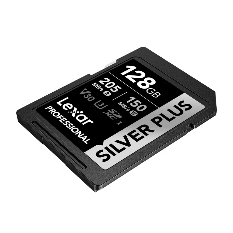 Lexar Professional SILVER PLUS SDXC 128GB Tarjeta de memoria UHS-I U3 V30