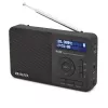 Aiwa RD-40DAB/BK Negro Radio portátil DAB+ y FM con Bluetooth