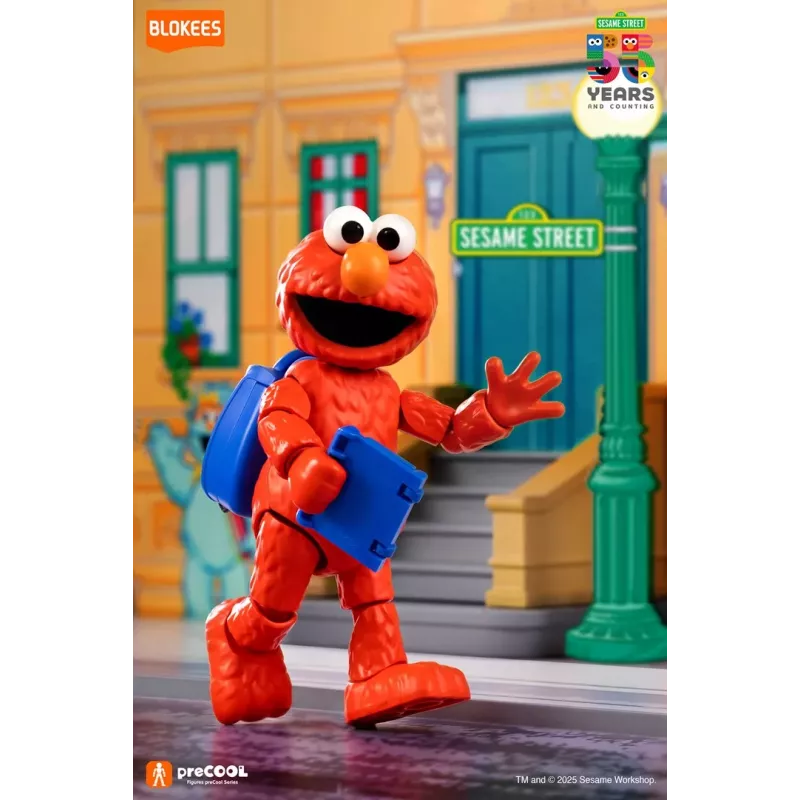 BLOKEES SESAME STREET FIGURES preCOOL S2 - ELMO figura de construcción