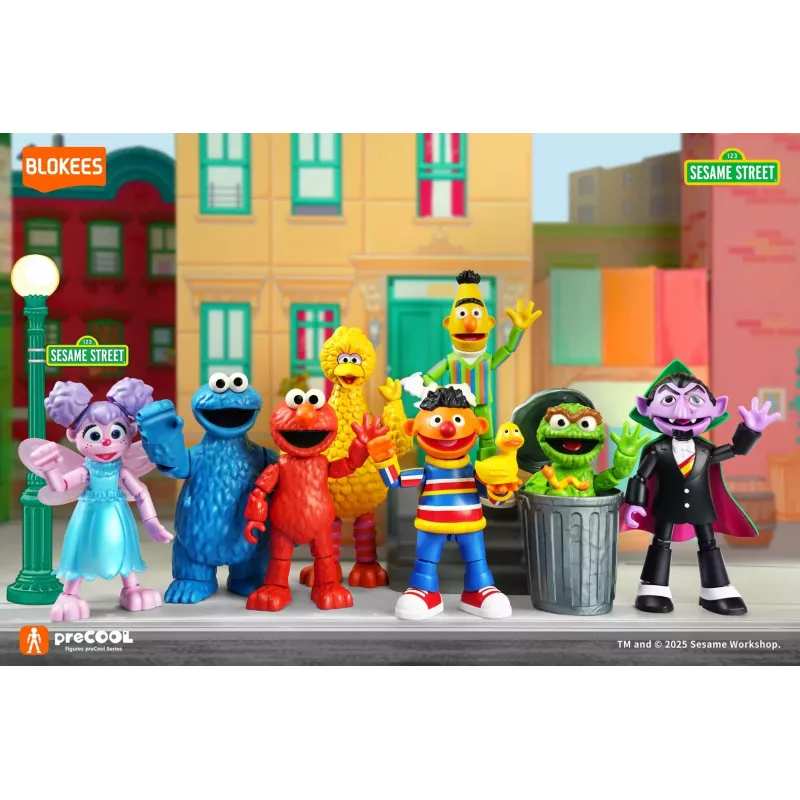 BLOKEES Sesame Street Figures preCOOL S2 - Big Bird figura coleccionable para construir