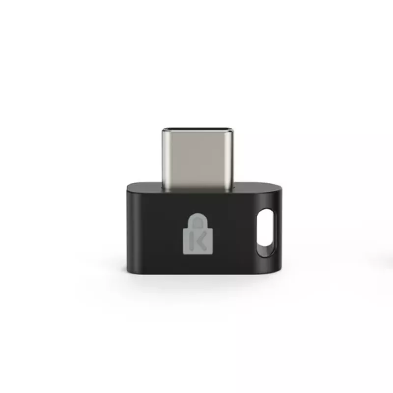 Kensington VeriMark IT 2.0 lector de huellas dactilares, USB-C, FIDO2, Windows Hello, negro