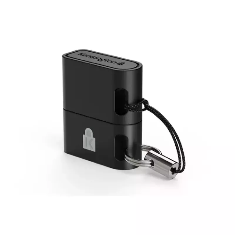 Kensington VeriMark IT 2.0 lector de huellas dactilares, USB-C, FIDO2, Windows Hello, negro