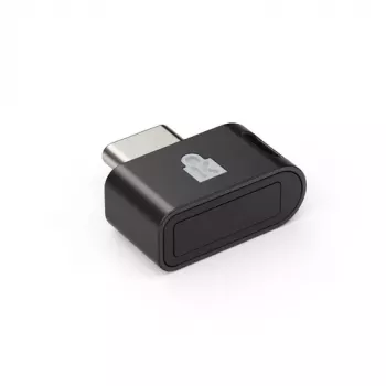 Kensington VeriMark IT 2.0 lector de huellas dactilares, USB-C, FIDO2, Windows Hello, negro