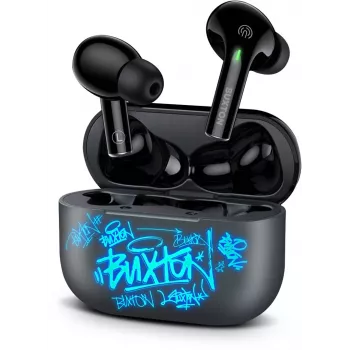 Buxton BTW4600 Grey - Auriculares in-ear TWS, gris
