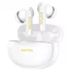 Buxton BTW 7200 Tuya auriculares inalámbricos intraurales con estuche de carga, blancos