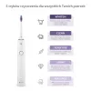 TrueLife SonicBrush Clean70 UV Cepillo de dientes sónico con esterilizador UV, 5 modos, 3 cabezales, estuche de viaje, negro