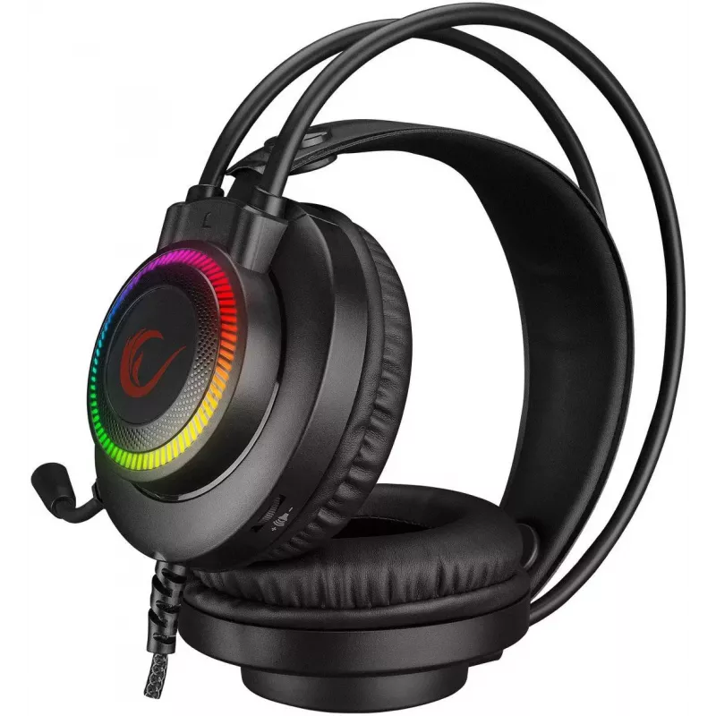 Auriculares gaming Rampage X-JAMMER 7.1, negro
