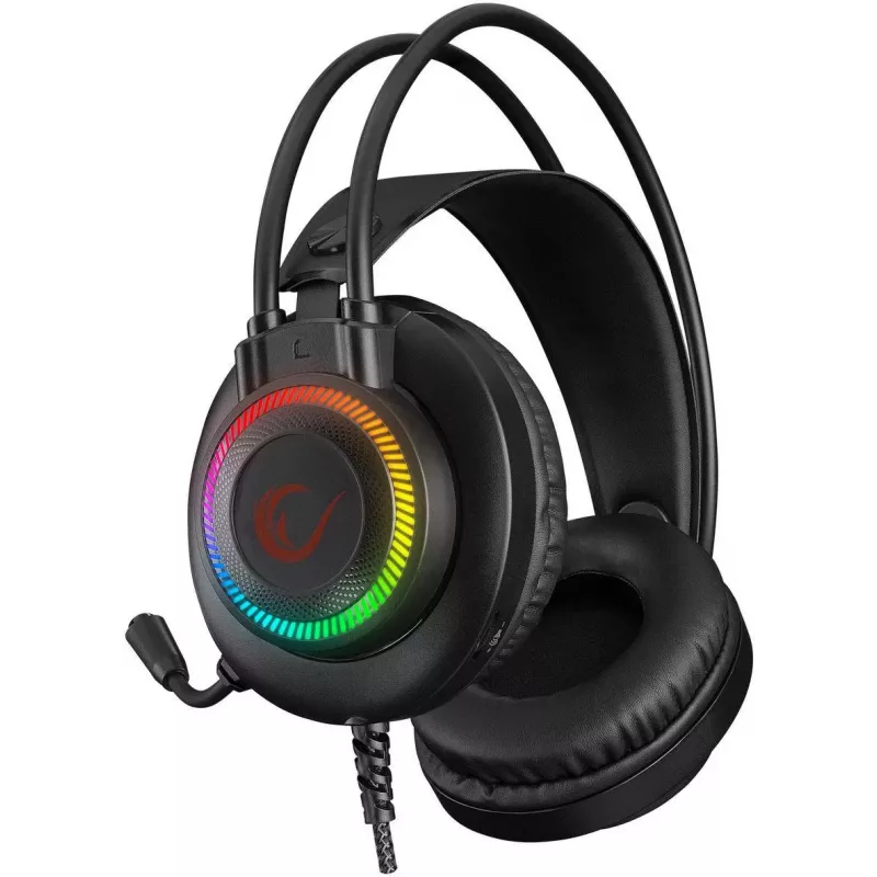 Auriculares gaming Rampage X-JAMMER 7.1, negro
