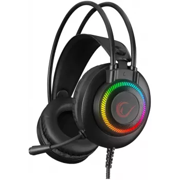 Auriculares gaming Rampage X-JAMMER 7.1, negro