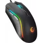 Rampage SMX-R44V2 ratón gaming 12800 DPI RGB LED 1kHz HUANO macro negro