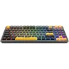 Rampage CYCLONE KNOB RGB 90% Teclado gaming de membrana con cable, negro