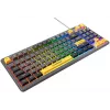 Rampage CYCLONE KNOB RGB 90% Teclado gaming de membrana con cable, negro