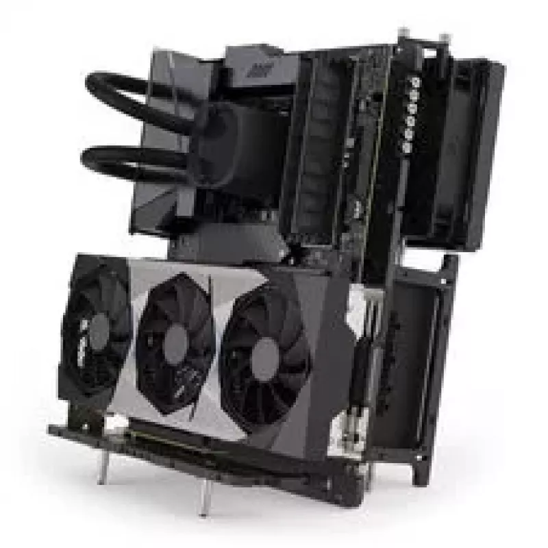 Streacom BC1 kit vertical para GPU - negro