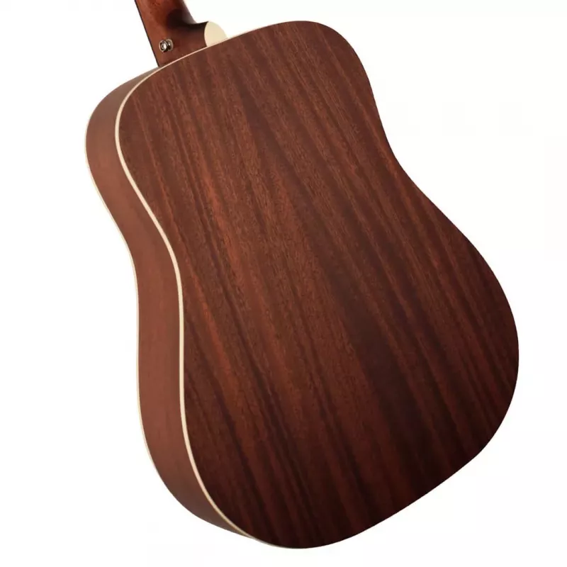 Cort Earth 70 BR Guitarra acústica - Dreadnought, tapa maciza de abeto Sitka, fondo y aros de caoba, Natural Satin