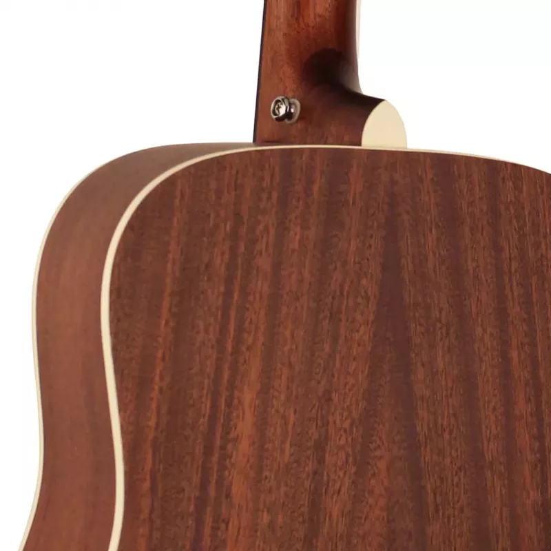 Cort Earth 70 BR Guitarra acústica - Dreadnought, tapa maciza de abeto Sitka, fondo y aros de caoba, Natural Satin