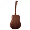 Cort Earth 70 BR Guitarra acústica - Dreadnought, tapa maciza de abeto Sitka, fondo y aros de caoba, Natural Satin