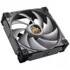 SUDOKOO Mach120 ventilador PWM pack de 3, 120mm, negro