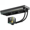 Sudokoo Energlo 360 disipador CPU líquido AiO, pantalla LCD, ARGB - 360mm, negro