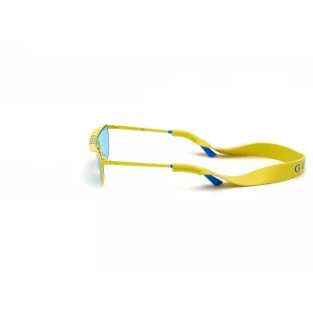 GUESS Gafas de sol para mujer GU76770039V Negro Gris Degradado 140 mm