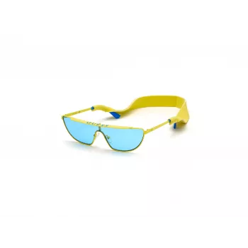 GUESS Gafas de sol para mujer GU76770039V Negro Gris Degradado 140 mm