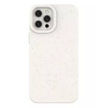 ECO Funda de silicona para Apple iPhone 12 Pro Max - Blanca