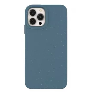 Eco Apple iPhone 14 Pro Funda de silicona biodegradable Azul