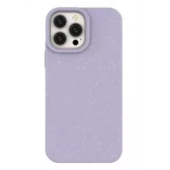 Eco Apple iPhone 14 Pro Funda de silicona degradable Morada