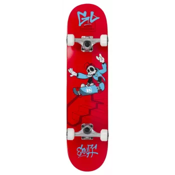 Enuff Skully 7.75 Monopatín Completo Verde