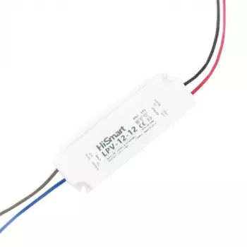 Fuente de alimentación HISMART LPV-12-12 12V 1A 12W IP67