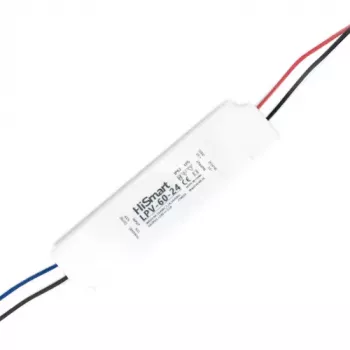 Fuente de alimentación conmutada HISMART LPV-60-24 24V 2.5A 60W IP67