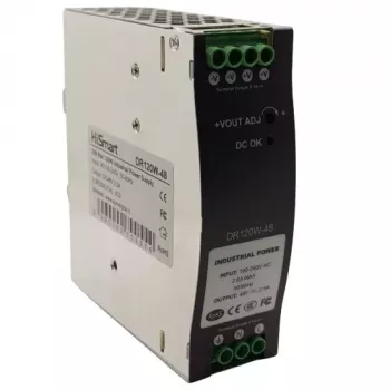 Fuente de alimentación para carril DIN HISMART DR-120-48 48V 120W 2,5A