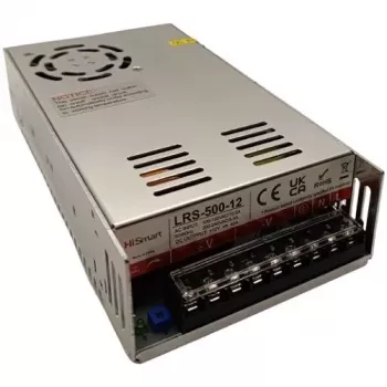 Fuente de alimentación AC-DC HISMART LRS-500-12 12V 40A 500W