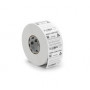 Zebra Z-Ultimate 3000T etiquetas de transferencia térmica - poliéster brillante blanco - adhesivo acrílico permanente - 101,6 x 152,4 mm - 475 etiquetas por rollo