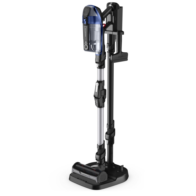 Rowenta X-Force Flex 14.60 Auto Docking aspirador de batería RH99C3 - azul/aluminio, 32,4V, 70min de autonomía, boquilla Aqua, iluminación LED