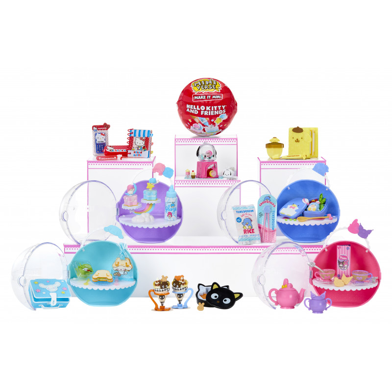 MGA's Miniverse - Make It Mini SANRIO Hello Kitty serie 4 cápsula sorpresa set de manualidades DIY