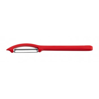 WMF Gourmet pelador de tomates y verduras con cuchilla oscilante dentada, acero inoxidable Cromargan, plata