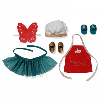 ZAPF CREATION BABY born calendario de adviento 2024 – 24 sorpresas, ropa y accesorios para muñecas, a partir de 3 años
