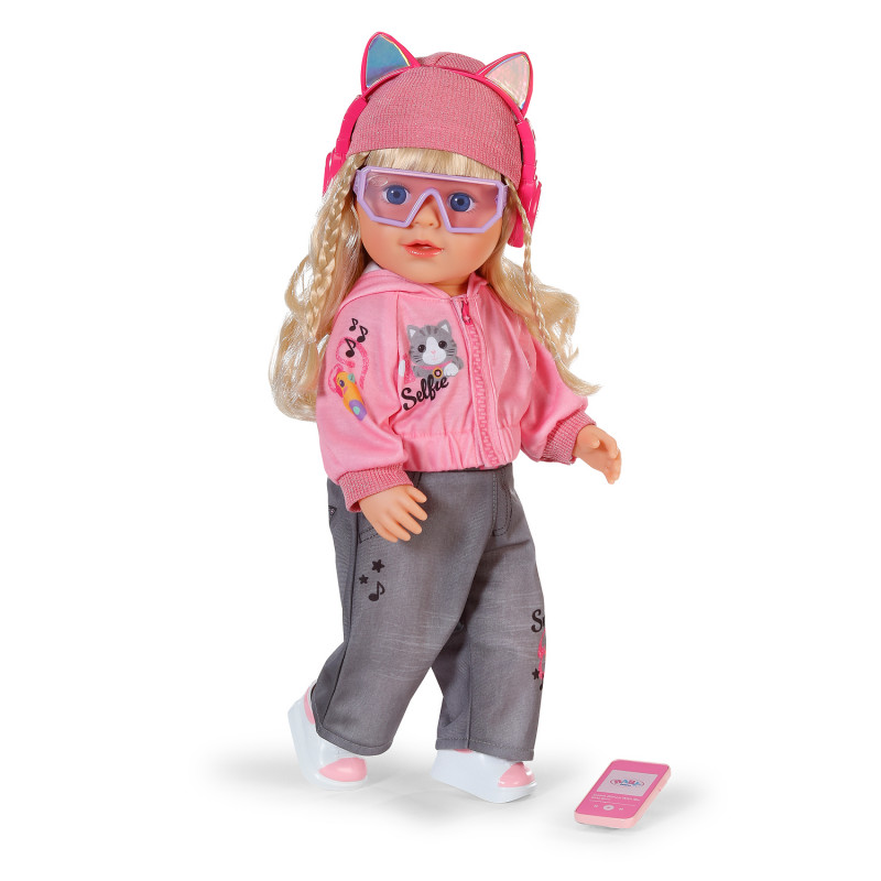 ZAPF CREATION Zapf Baby born Cool Girl conjunto 43cm