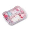 ZAPF CREATION BABY born set de hora de dormir – pijama de muñeca de 3 piezas, gorro y chupete para muñecas de 43 cm