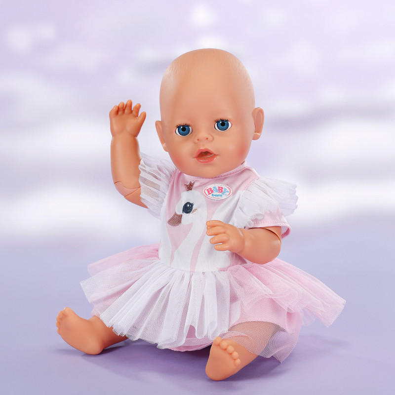 ZAPF CREATION BABY born vestido de cisne 43cm outfit para muñeca