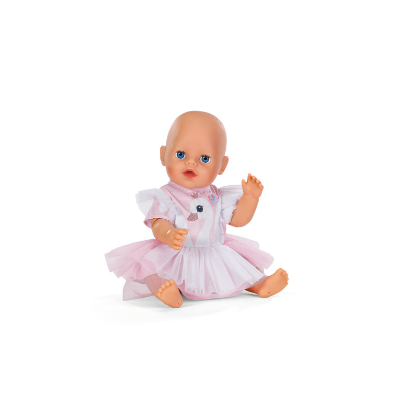 ZAPF CREATION BABY born vestido de cisne 43cm outfit para muñeca