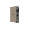 QNAP QBoat-300 Servidor NAS ultracompacto sin ventilador con ranuras M.2 NVMe/SATA dobles, Intel Celeron J3455 de cuatro núcleos, 4GB RAM, doble Gigabit Ethernet, HDMI, 2x USB 3.0