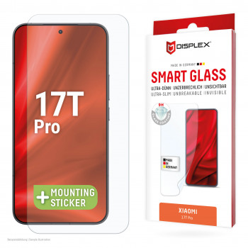 DISPLEX Smart Glass protector de pantalla para Xiaomi 17T Pro, E.V.I. 02340
