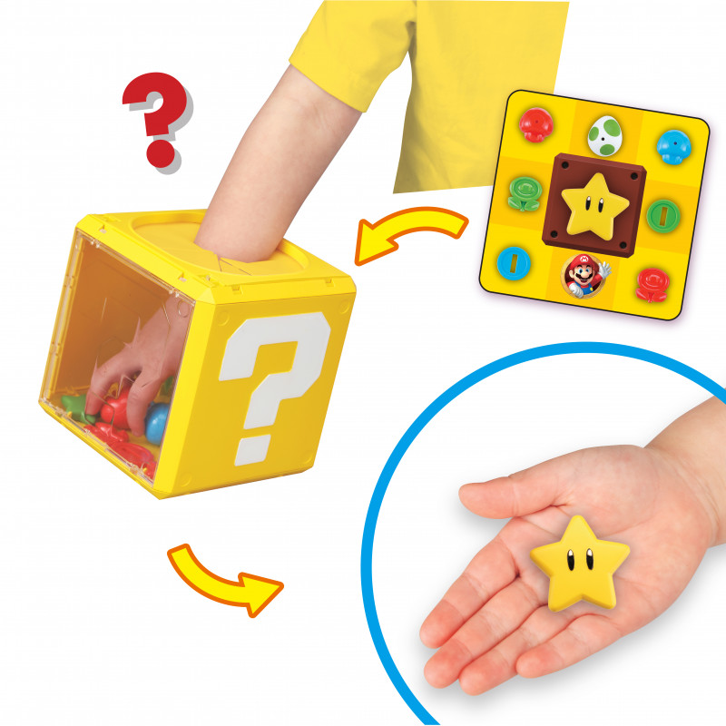 EPOCH Games Super Mario Question Block Juego de apilar