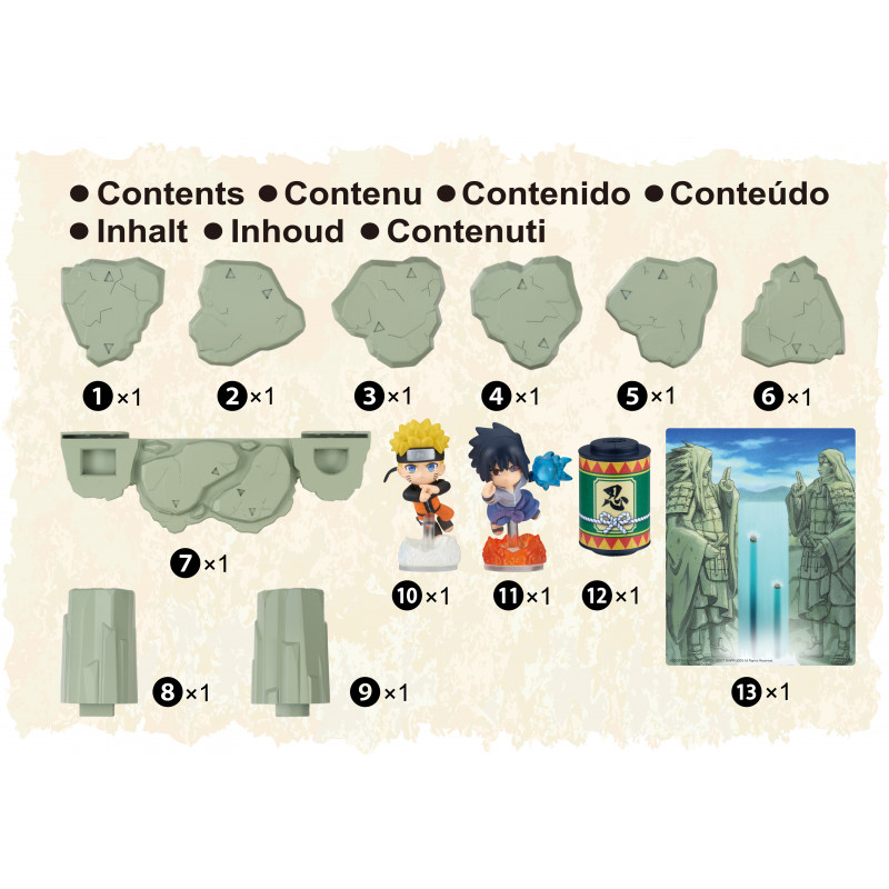 HERMA Naruto Episode 695 Naruto contra Sasuke Caja DVD