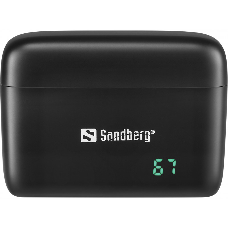 SANDBERG Streamer USB-C Wireless Mic x2 - Set de micrófono dual - 20 Hz - 20 kHz