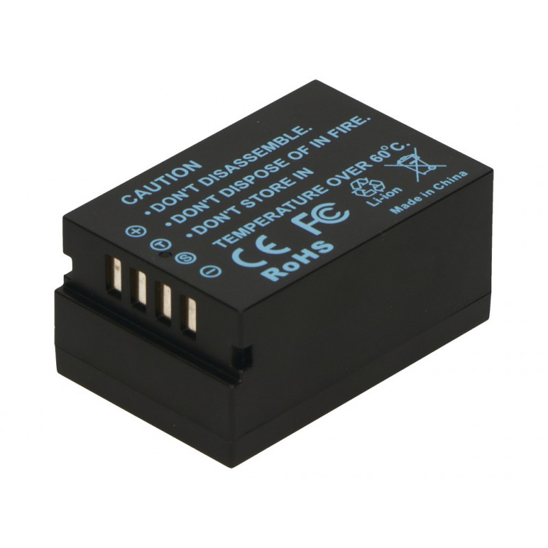 2-POWER DBI1012A batería de repuesto Li-Ion 10,8V 1300mAh para Panasonic Lumix DMC-FZ7/FZ8/FZ18/FZ28/FZ30/FZ35/FZ38 y Leica V-LUX 1